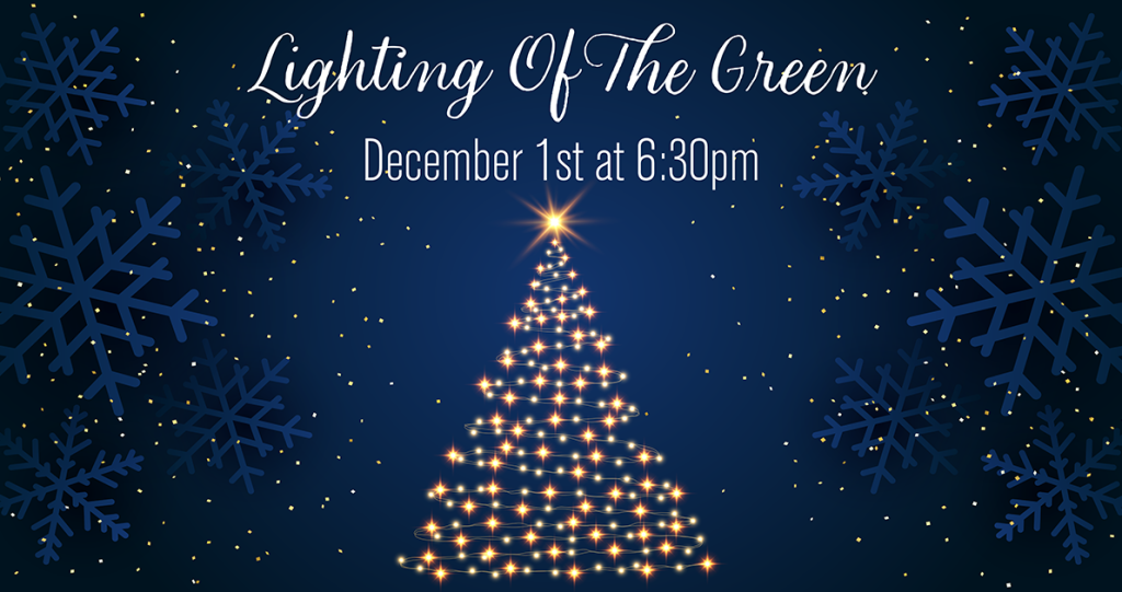 Lighting Of The Green City of Canfield